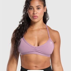 Gymshark minimal sports bra Size Small Color soft purple
